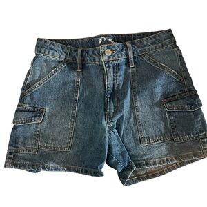 Art Class Denim‎ Blue Kids Cargo Shorts